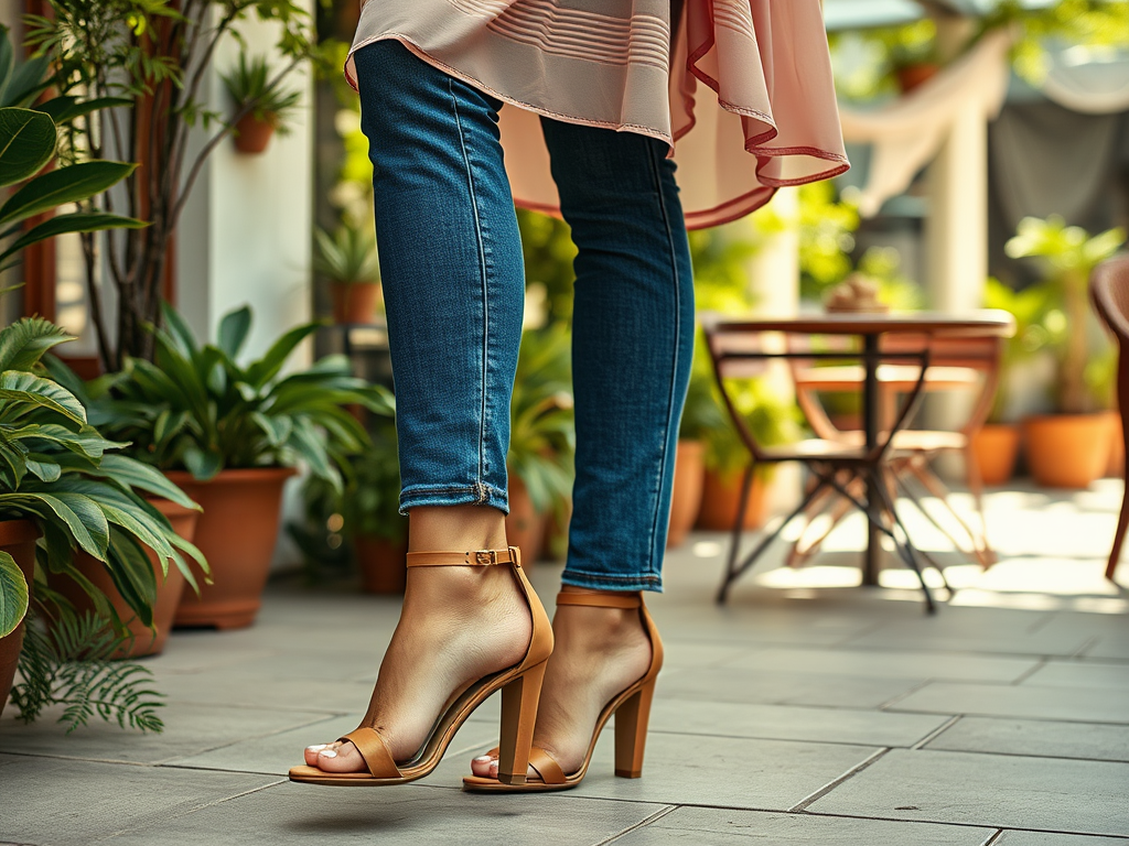 casapintea.ro | Sandalele cu toc: Sfaturi de asortare cu outfits casual