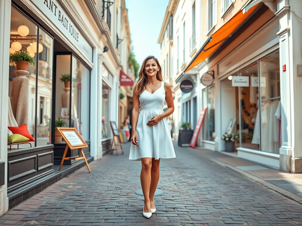 casapintea.ro | Cum să îmbini stilul casual cu o rochie albă și pantofi asortați